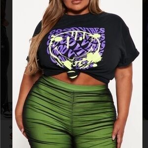 SMILEY ORIGINALS Good Vibes World Tee BLack / multi size large